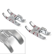 2Pcs Household Sewing Machine Parts 1/4" Quilting Foot Presser Foot For pfaff
