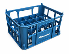 Plastic Beer/Milk Crate Blue