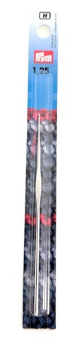 Prym 25mm fine steel - 1.25mm, crochet
