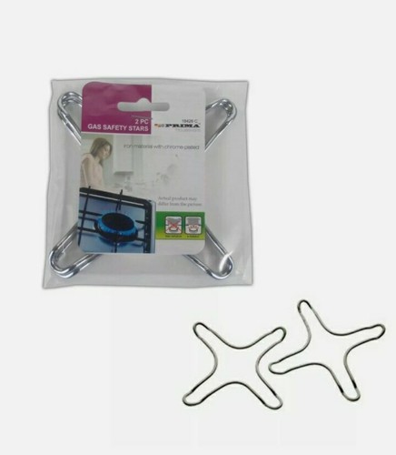 Gas hob chrome trivet - 2x,