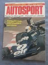 Autosport Magazine Multiple listing 1975 Choose from List January December