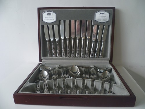 Vintage 44pc canteen - vintage, unused