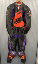 Genuine Kushitani Motorcycle Leathers - Good Condition (export size Medium)