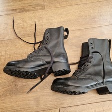 Vintage British Army DMS High Leg Combat Boots Size 252..size 6 UK