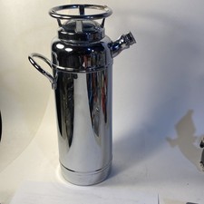 Vintage Art Deco Chrome Fire