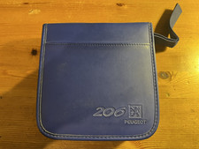Peugeot 206 CD Case Holder Wallet Memorabilia Automobilia
