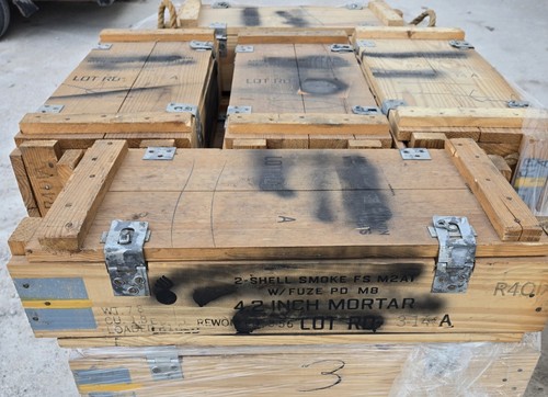 Wooden box ammo - box, crate,