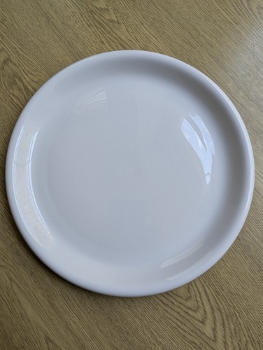 Ikea rondo white dinner plates - white,