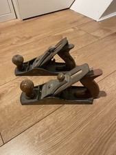 Vintage Wooden Hand Planes Set