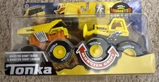 Tonka Monster Truck Metal Movers Monster Dump Truck & Monster Front Loader
