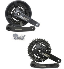 Shimano crankset ty301 3x8 - crankset,