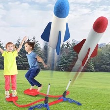 Air-Powered Foot Pump Rocket
