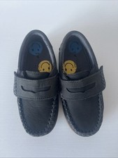 Next Navy Boys Loafers Size 9