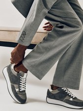 Reiss Mens Platform Trainers