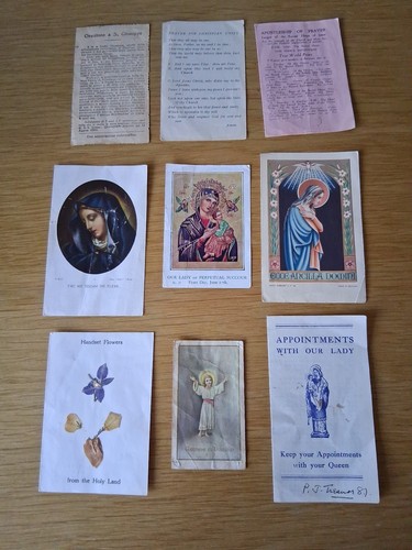 Prayer cards holy land - prayer,