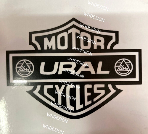 Ural motorcycle sticker - ,