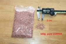 OoMetal Shavings  COPPER  0.5 kg Swarf for arts crafts and hobbies, Orgonite