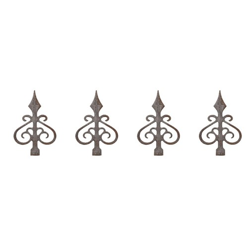 4pcs assorted color iron - 4pcs, fence
