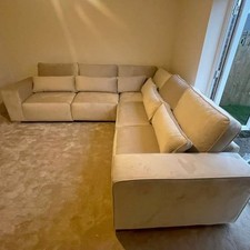 Large Modular Sloane Corner Sofa Set with Wide Cushions | FOR SALE
