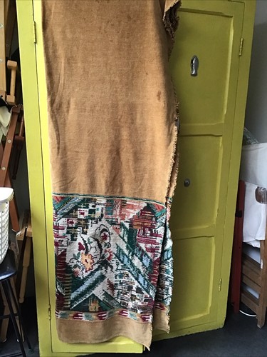 Vintage door curtain - vintage, curtain,