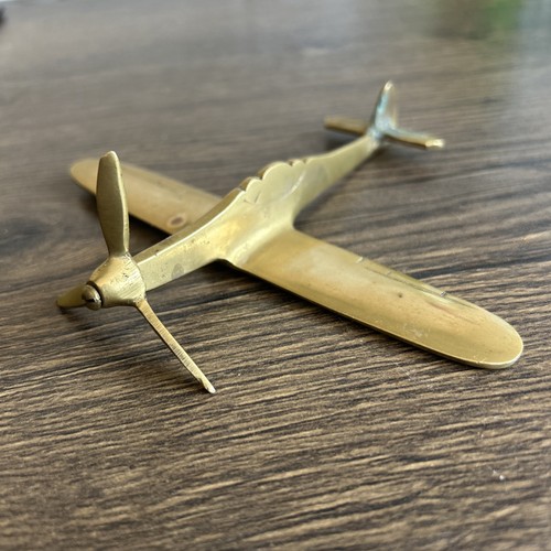 Vintage brass model world - brass, of