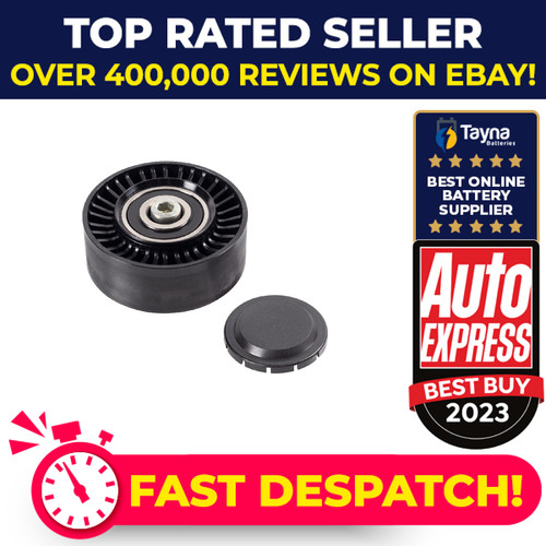 Aux belt idler pulley - pulley, fits