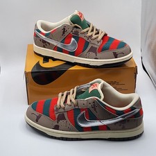 BRAND NEW NIKE SB DUNK LOW FREDDY KRUEGER... RARE SIZE 13..USA SELLER