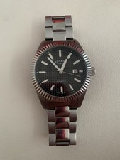 Rotary Automatic Men's Watch 21 Jewels, Silver Tone