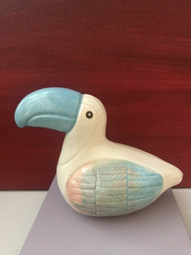 Ceramic cuban bird handmade - ceramic,