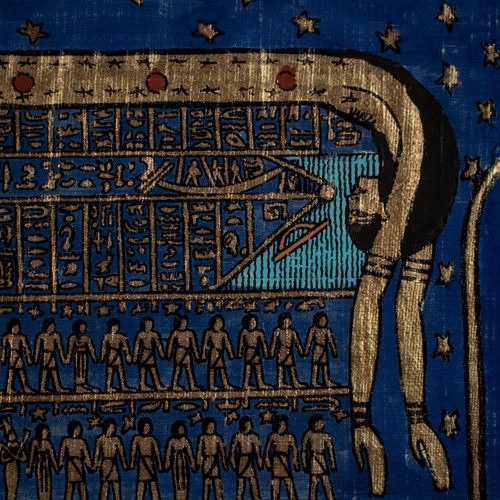 Antique egyptian sky goddess - egyptian,