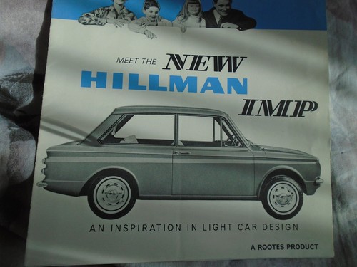 Hillman imp saloon - hillman,