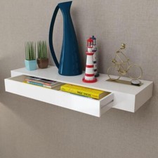 White MDF Floating Wall