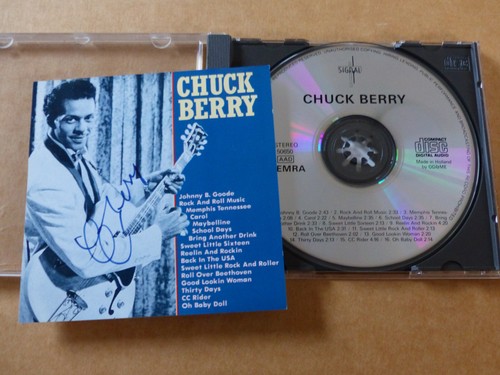 Chuck berry signed - signed, autograph