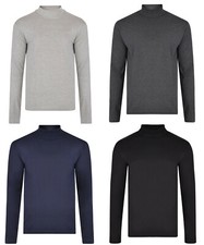 MENS ROLL NECK LONG SLEEVE