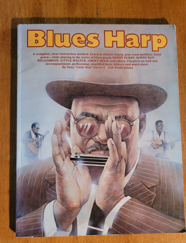 Blues harp instruction - harp, book
