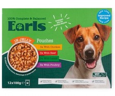 Earls Dog Food Pouches In