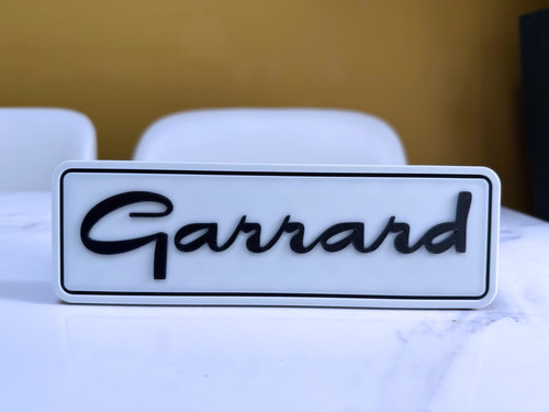 Garrard wall plaque 22cm - garrard, hi-fi