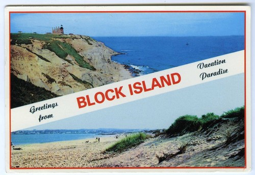Usa postcard block - usa,