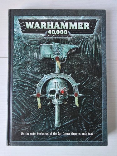 Warhammer 000 rulebook 4th - 40,000,