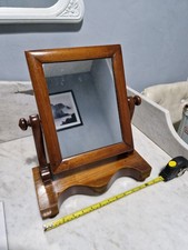 19th Century Mahogany Dressing Table Mirror
