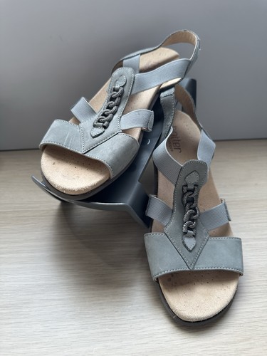Hotter beam grey suede - grey,