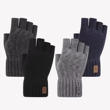 Thermal fingerless gloves - fingerless,