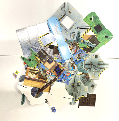 Assorted card terrain - card,