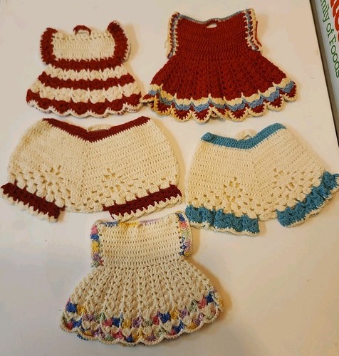Vintage crochet dress pants - vintage,