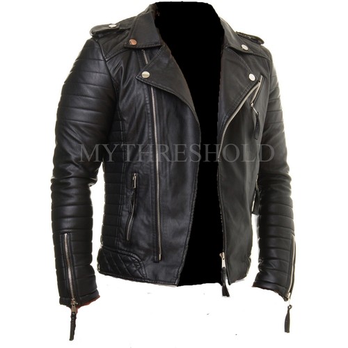 Mens genuine lambskin leather - mens,