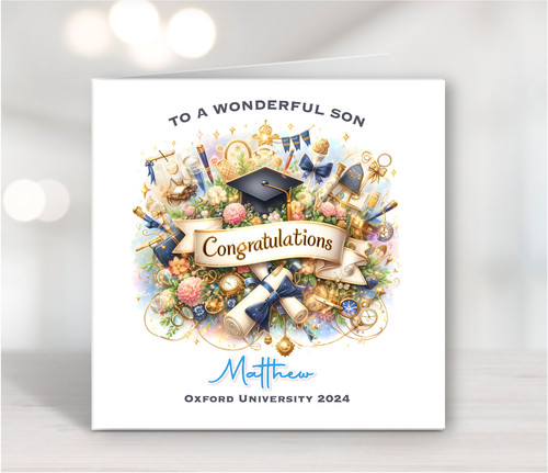 Personalised congratulations - personalised,