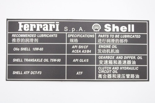 1990 2010 ferrari engine oil - 1990-2010,