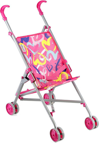 Baby doll stroller pink - stroller,