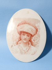 1887 Ceramic Wall Plaque with