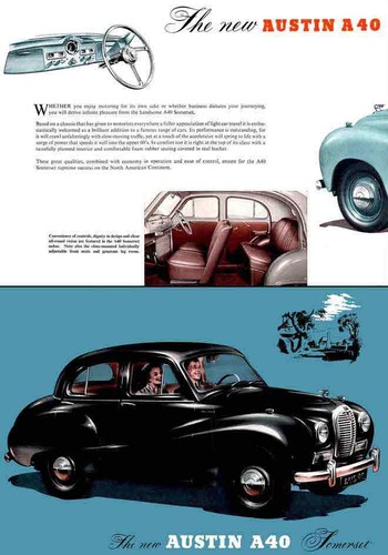 Austin a40 somerset 1952 the - 1952,